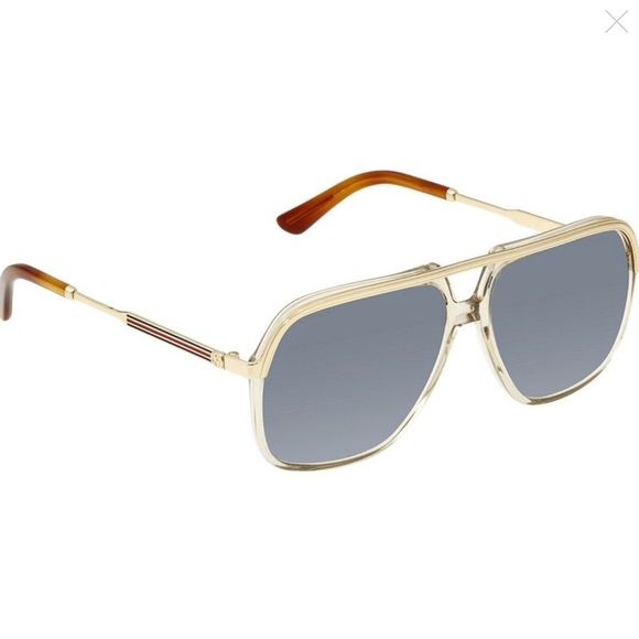 NEW! GUCCI SUNGLASSES W/ CASE!! 57MM! - Picture 1 of 3